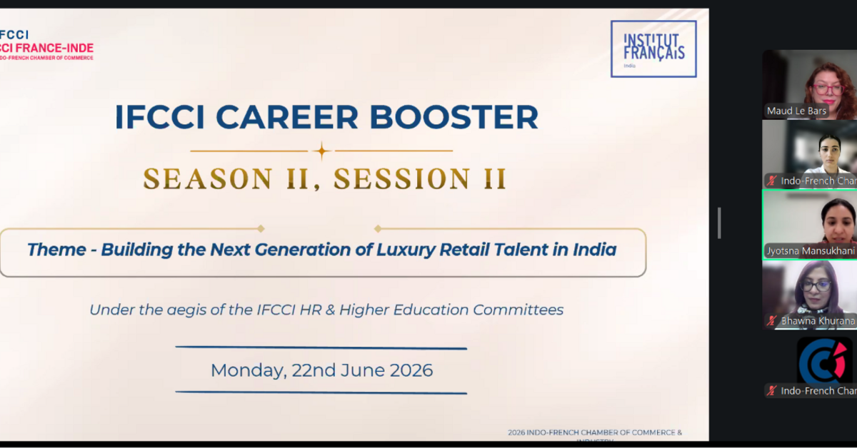 IFCCI's Career Booster Season II – Session II | CCI France Inde
