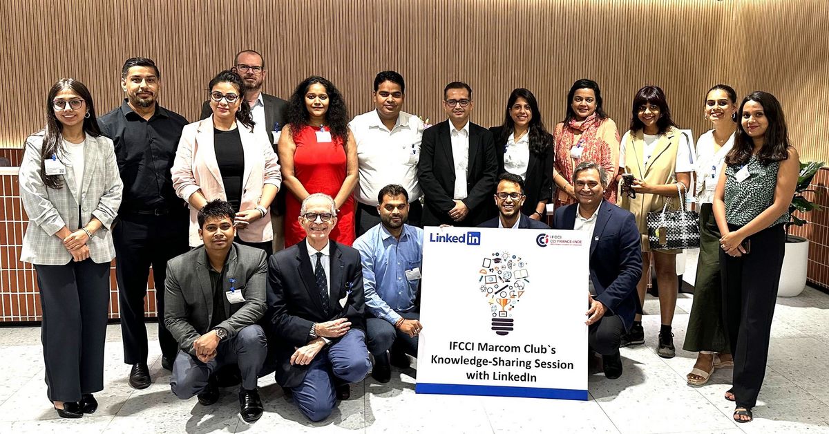 IFCCI Marcom Committee*LinkedIn India office visit | CCI France Inde