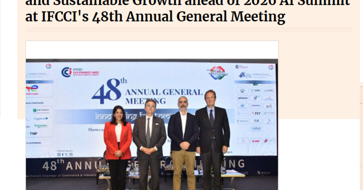 French Companies in India Bet Big on Inn...