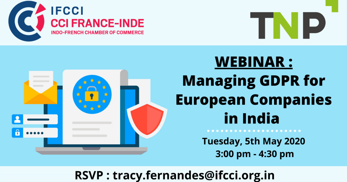 WEBINAR :Introduction to Managing GDPR f...